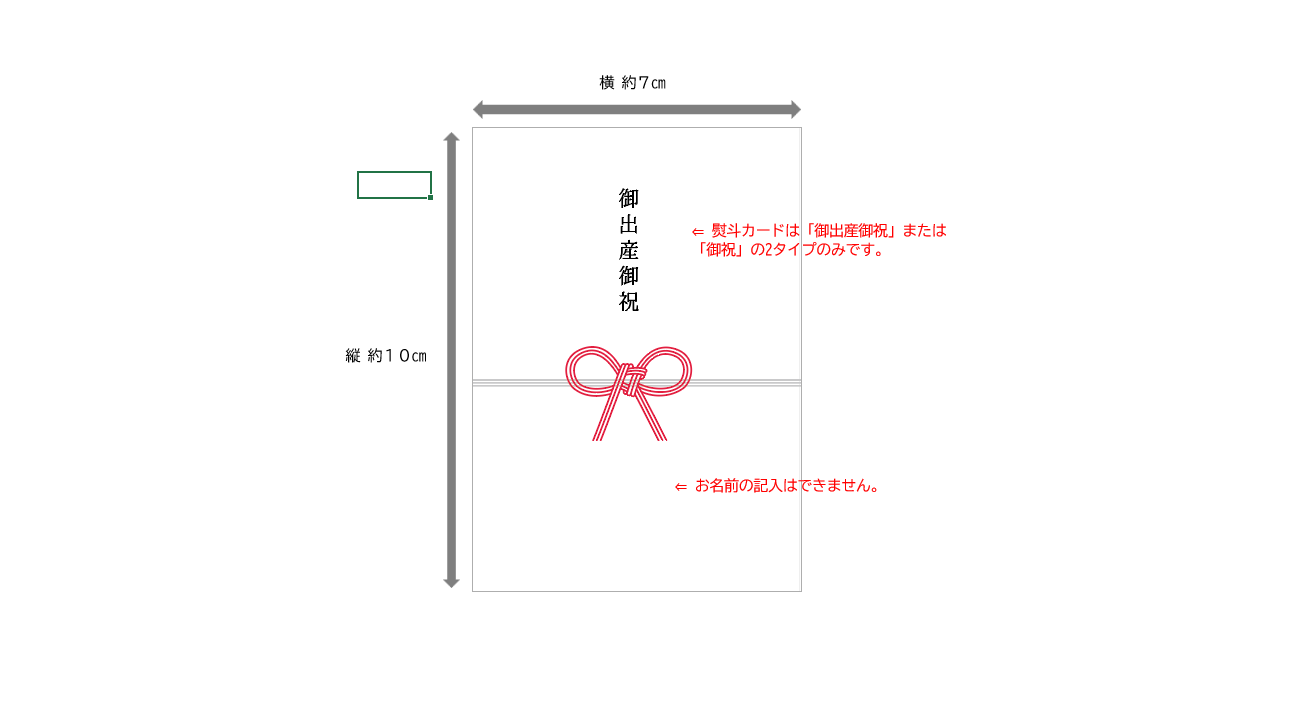 熨斗・熨斗カード