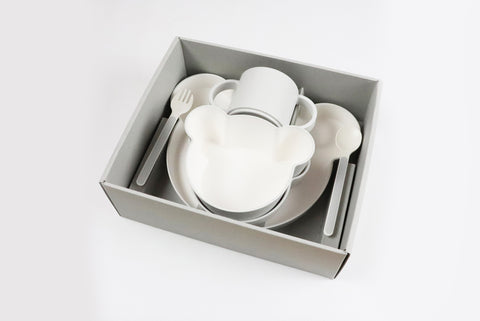 tak キッズディッシュ ギフトボックス ベア カトラリー