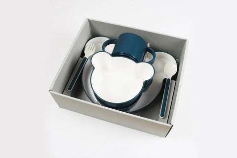 tak キッズディッシュ ギフトボックス ベア カトラリー