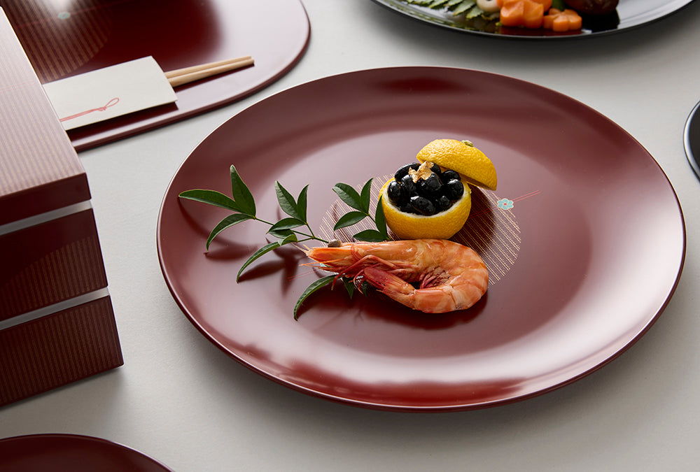 むすび 9.0寸 丸皿 – TAKENAKA ONLINE STORE