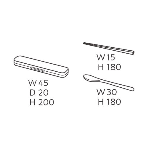 tak KIDS DISH LUNCH CUTLERY SET