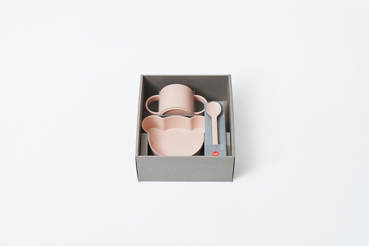 tak. BIO KIDS DISH ギフトボックスセット ピンク 楽天市場】【送料無料】【おまけ付き】BIO KIDS DISH BEAR MINI