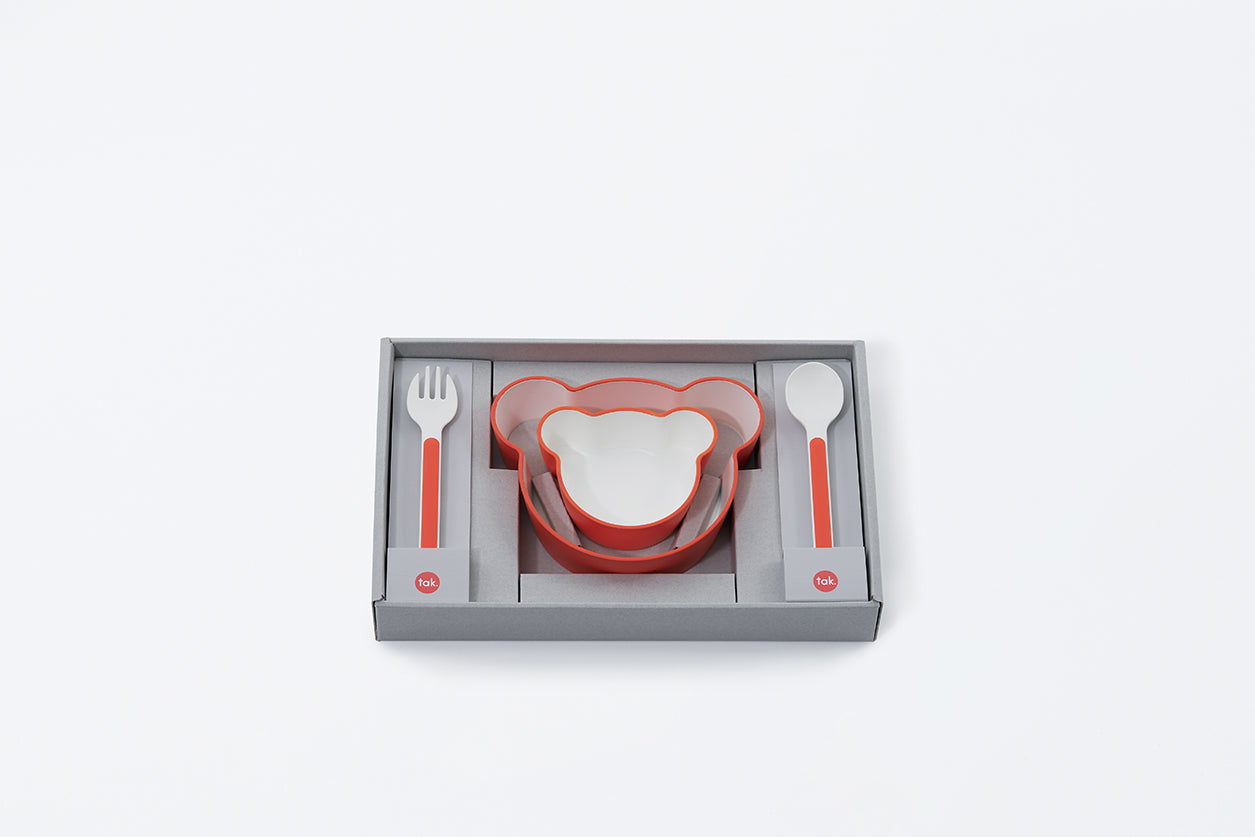 tak KIDS DISH GIFT BOX bear mine