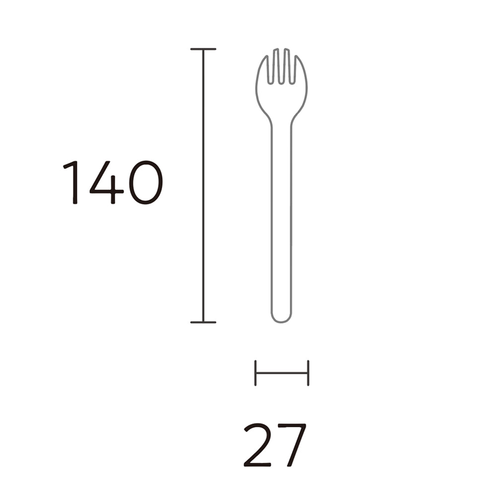 tak BIO KIDS DISH cutlery fork