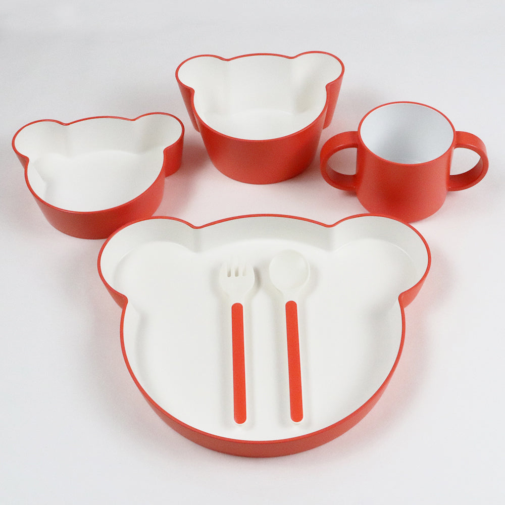 tak KIDS DISH GIFT BOX bear cutlery