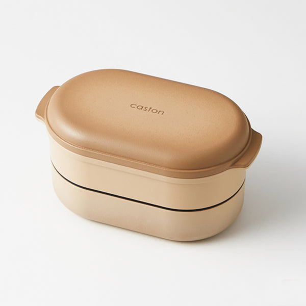 caston オーバル ランチボックス2段 – TAKENAKA ONLINE SHOP