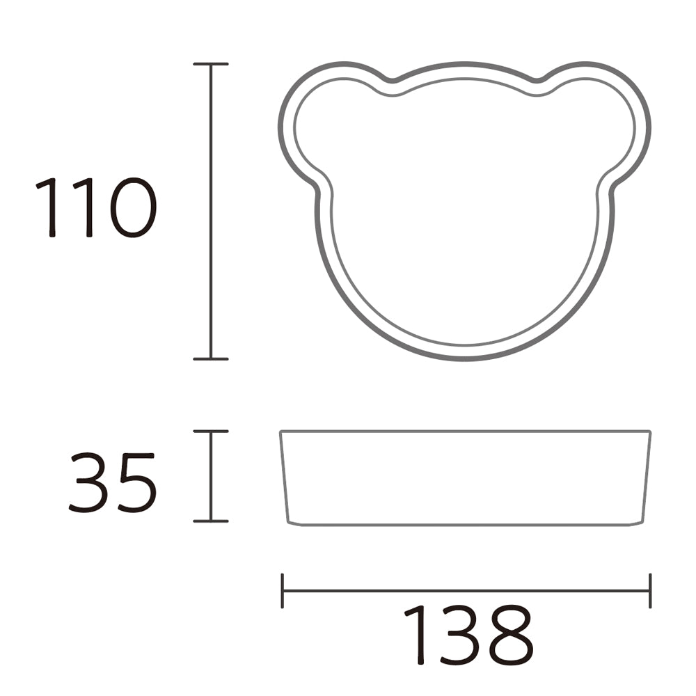 tak BIO KIDS DISH bowl bear S