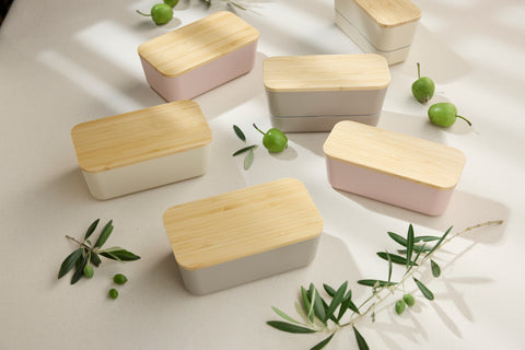 スキットバンブー スリム2段ランチ