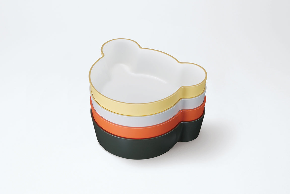 tak KIDS DISH bowl bear S black 【JTN-0130-BK / 86226】